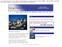 Tablet Screenshot of coopfirst.com